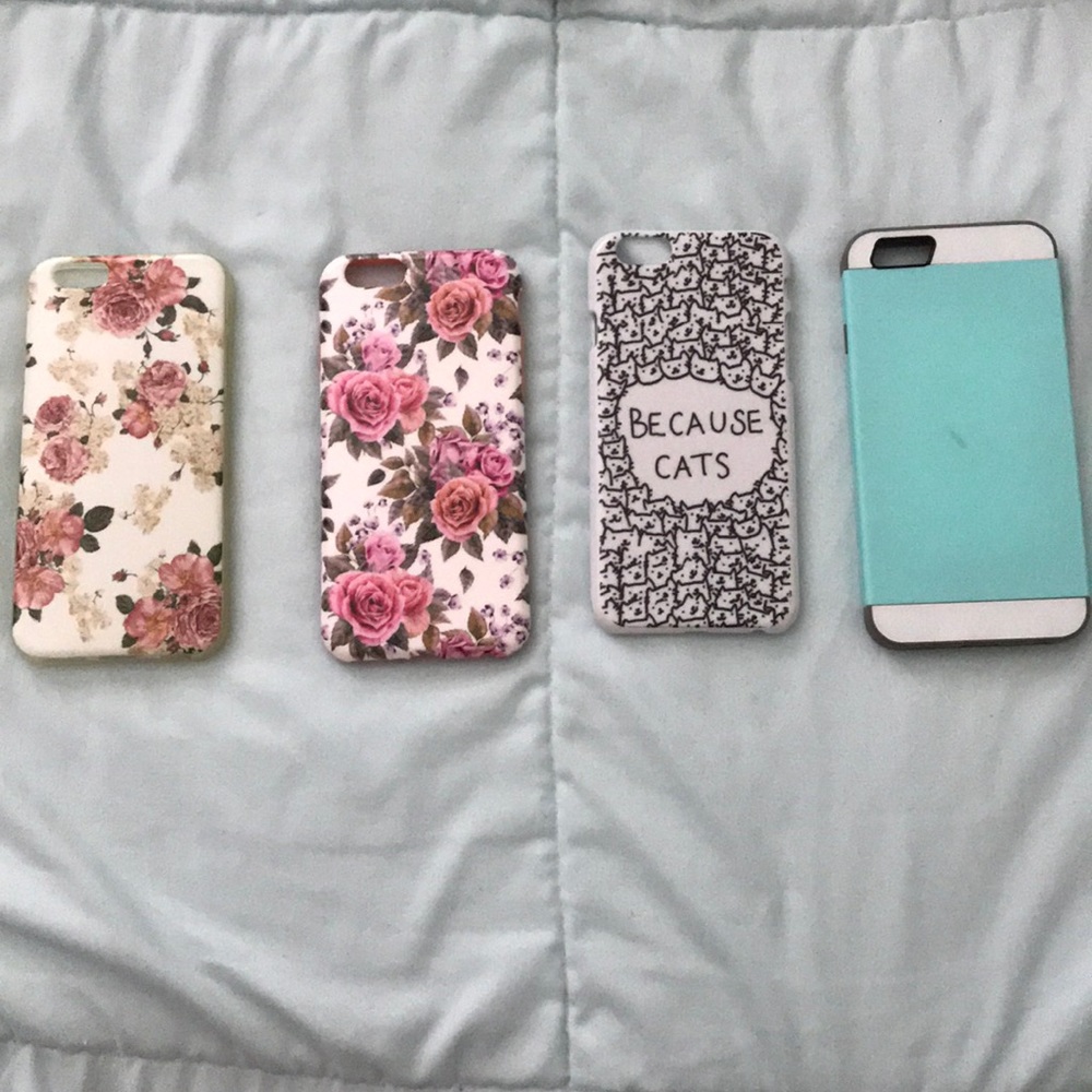 iPhone 6 cases ALL 4 FOR $5